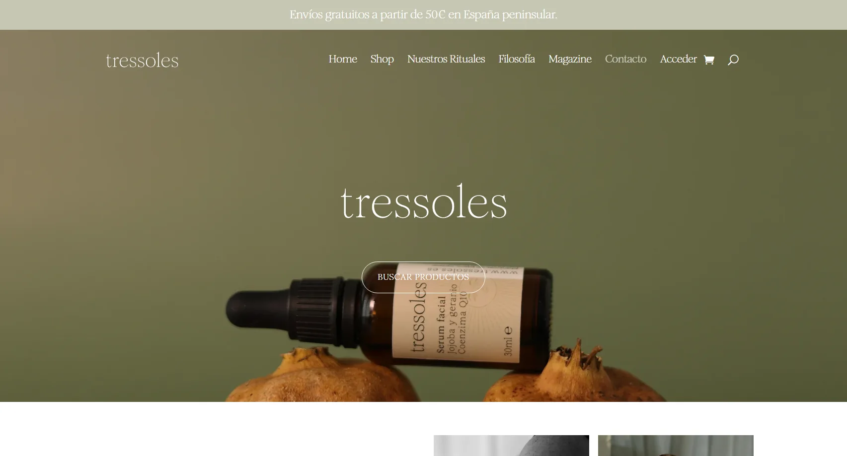 Tres Soles Cosmetica Natural Ecommerce Woocommerce