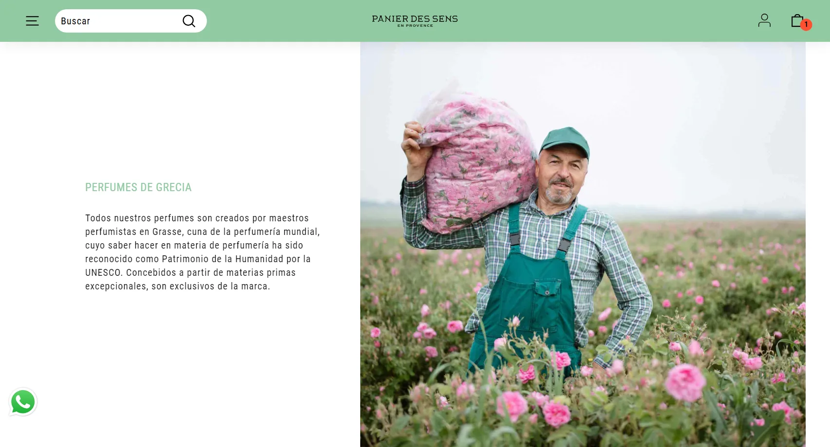 Tienda Online Shopify Panier des Sens