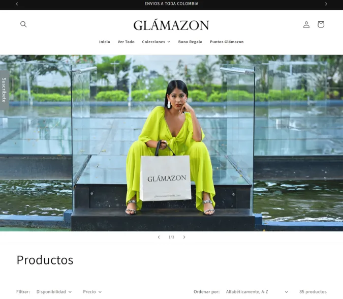 Glamazon Shopify